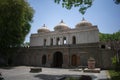 Large Gate and Fortified Entrance of Holkar Era Campus at Indore