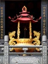 Large Gilded Incense Burner in Taiwan