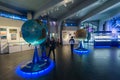 Large Globe in Museum Urania of Moscow Planetarium, Russia