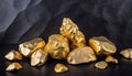 Large gold nuggets