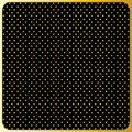 Large Gold Polka Dots, Black Background 2023 modern design Home Decor vector template