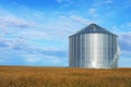 Large grain bin Saskatchewan, Canada