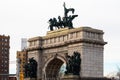 Brooklyn, NY, USA - December 31, 2013 : Soldiers and Sailors Memorial Arch, triumphal arch honoring the American Civil War.