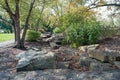 Large Gray Boulders in Natural Nature Setting