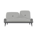 large gray sofa