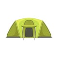 Large Green Bright Color Tarpaulin Tent