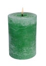 Green candle Royalty Free Stock Photo