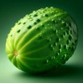 large green cucumber