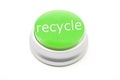Large green Recycle button