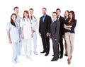 Large ground of doctors and managers Royalty Free Stock Photo