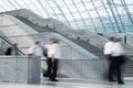 Large group of business people walking Royalty Free Stock Photo