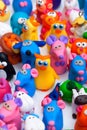 Large group of clay toys Royalty Free Stock Photo
