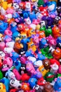 Large group of clay toys Royalty Free Stock Photo