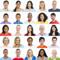 Large Group of Multi Ethnic Group Royalty Free Stock Photo