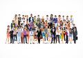 Large group of people Royalty Free Stock Photo