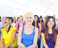 Large Group of Student Conference Room Concept Royalty Free Stock Photo