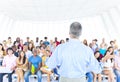 The Large Group Student The Lecture Hall Concept Royalty Free Stock Photo