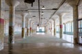 Large hall at the Alcatraz Prison