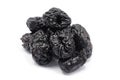 Large handful of prunes Royalty Free Stock Photo