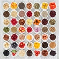 Large Health Food Collection Royalty Free Stock Photo