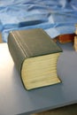 Large heavy book Royalty Free Stock Photo