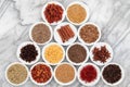 Spice and Herb Selection Royalty Free Stock Photo