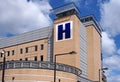 Large hospital building