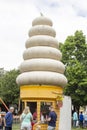 A large Ice Cream Cone food vendor at the Kernersville Folly