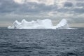 Large Iceberg floating in Bransfield Strait near the northern ti Royalty Free Stock Photo