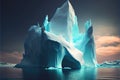 Large iceberg Royalty Free Stock Photo