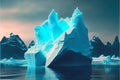 Large iceberg Royalty Free Stock Photo