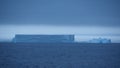 Large icebergs in the Southern Ocean, Antarctica