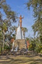 Large Indian Statue at Tomoka State Park, Ormond Beach