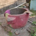 Large Indian Terracotta Planter found