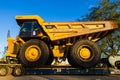 Large Industrial Mining Trucks Royalty Free Stock Photo