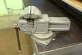 Large industrial vise Royalty Free Stock Photo