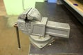 Large industrial vise Royalty Free Stock Photo