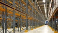 Large industrial warehouse Royalty Free Stock Photo