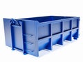 Large industrial waste dumpster Royalty Free Stock Photo