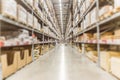 Large Inventory. Warehouse Goods Stock for Logistic shipping Royalty Free Stock Photo