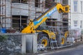 A large J.C.B. Telescopic Loader used in the construction industry