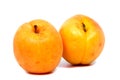Large juicy peaches. Useful dietary and vegetarian food