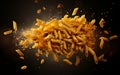Large, Juicy, and Smoky: An Appetizing Pasta Presentation. Generative By Ai