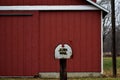 Large Junk Mail Mailbox Joke Royalty Free Stock Photo