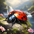 Large Ladybird Royalty Free Stock Photo