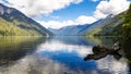 Lake amongst the Mountains