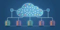 large language model artificial intelligence optimization luminous cloud system optimizing data flow and connectivity in networks