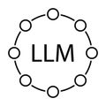 Large language model icon