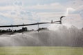 Large Lateral Move Irrigation System