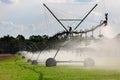 Large Lateral Move Irrigation System